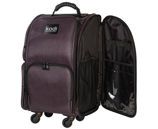 Зображення 3 Кейс (валіза) для косметики Kodi №28 темний баклажан