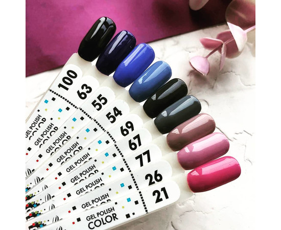 Зображення 4 Гель-лак Pixel №100 (чорний), 8 мл, Об'єм (мл, г): 8, Колір: 100