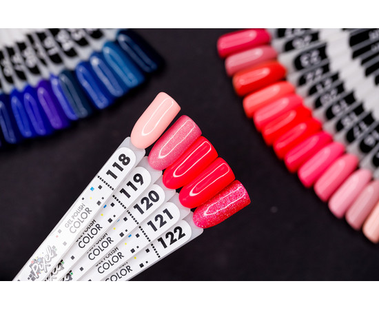 Изображение 3 Гель-лак Pixel №119 (ягодный с золотыми блестками), 8 мл, Объем (мл, г): 8, Цвет: 119