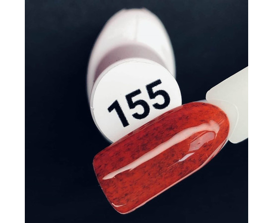 Изображение 3 Гель-лак Pixel №155 (алый с ворсинками, plush effect), 8 мл, Объем (мл, г): 8, Цвет: 155