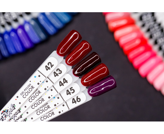 Зображення 3 Гель-лак Pixel №046 (баклажановий), 8 мл, Об'єм (мл, г): 8, Колір: 046