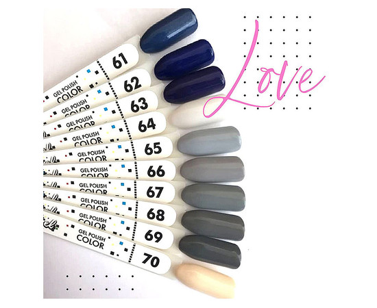 Зображення 4 Гель-лак Pixel №068 (мокрий асфальт), 8 мл, Об'єм (мл, г): 8, Колір: 068