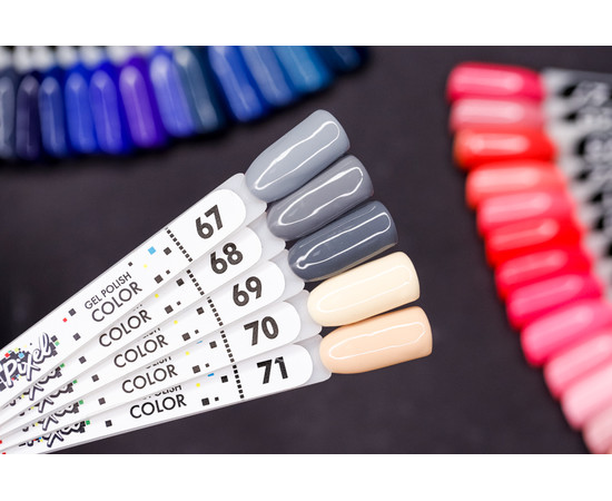 Зображення 3 Гель-лак Pixel №067 (темно-сірий), 8 мл, Об'єм (мл, г): 8, Колір: 067