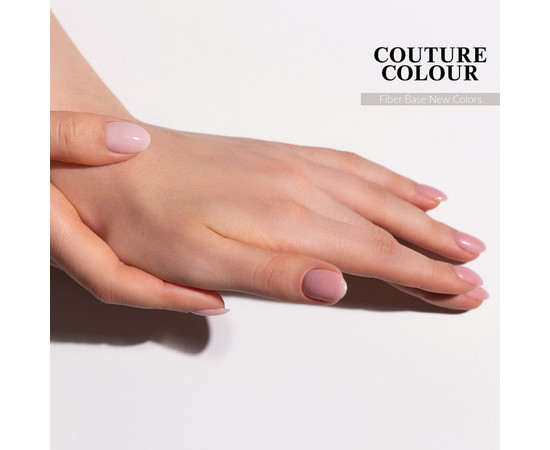 Зображення 5 База для гель-лаку Couture Colour Fiber FB 03 Icy Pink ніжно-рожева, 9 мл