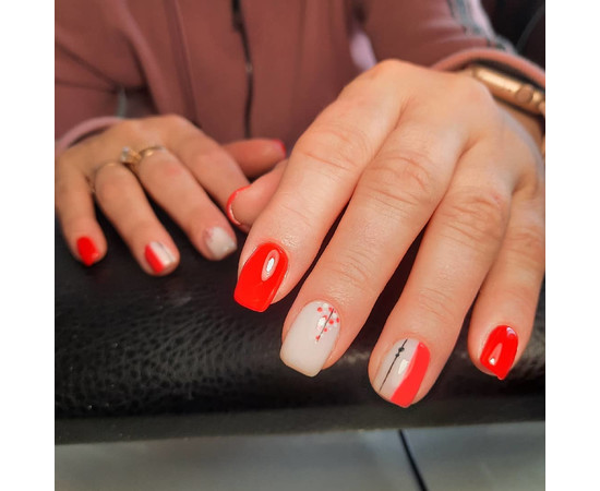 Зображення 4 Гель-лак Pixel №036 (класичний червоний), 8 мл, Об'єм (мл, г): 8, Колір: 036