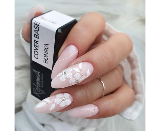 Изображение 2 База камуфлирующая ReformA Cover Base Bonika, нежный розовый с перламутром и шиммером, 10 мл, Объем (мл, г): 10, Цвет: Bonika