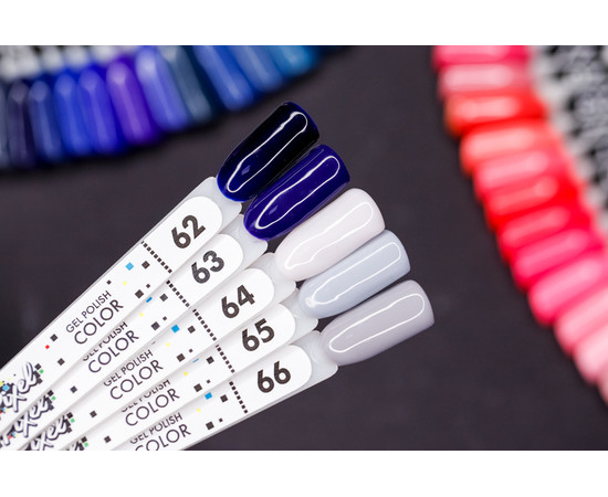 Изображение 3 Гель-лак Pixel №063 (очень темный синий), 8 мл, Объем (мл, г): 8, Цвет: 063