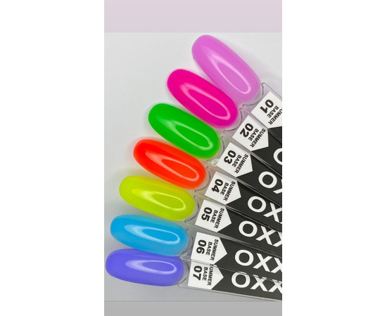 Зображення 2 Камуфлююча кольорова база для гель-лаку OXXI Summer Base 15 мл № 06, Об'єм (мл, г): 15, Колір: 006