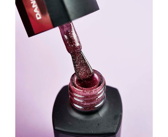 Зображення 2 Гель лак BABY Moon Dance Diamond №005 темно-рожевий вінтажний із дрібним шиммером, 6 мл, Об'єм (мл, г): 6, Колір: 005