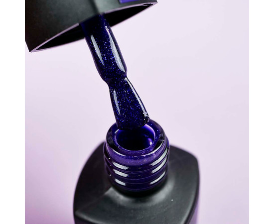 Зображення 2 Гель лак BABY Moon Dance Diamond №009 фіолетовий із сріблястим шиммером, 6 мл, Об'єм (мл, г): 6, Колір: 009