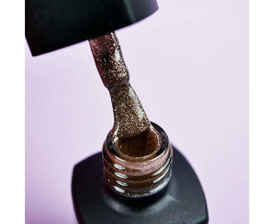 Зображення 2 Гель лак BABY Moon Dance Diamond №015 золотисто-бежевий із дрібним шиммером, 6 мл, Об'єм (мл, г): 6, Колір: 015