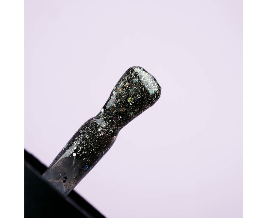 Зображення 3 Гель лак BABY Moon Dance Diamond №021 сріблясто-оливковий з різнокольоровим глітером, 6 мл, Об'єм (мл, г): 6, Колір: 021