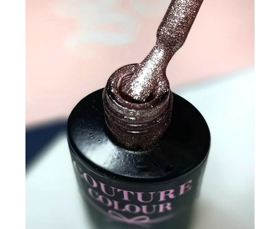 Зображення 5 Гель-лак Couture Colour Jewelry J02 (золото з блискітками), 5 мл, Об'єм (мл, г): 5, Колір: J02