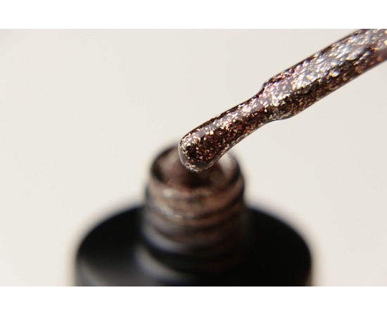 Зображення 5 Гель-лак Couture Colour Jewelry J07 (античне золото з блискітками), 9 мл, Об'єм (мл, г): 9, Колір: J07