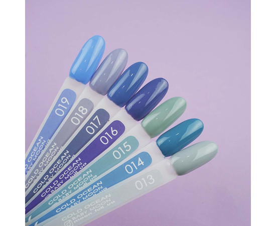 Зображення 2 Гель лак BABY Moon Cold Ocean №016 сизий, 6 мл, Об'єм (мл, г): 6, Колір: 016