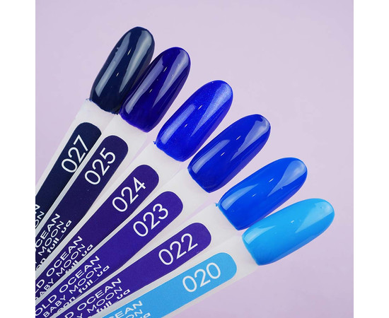 Зображення 3 Гель лак BABY Moon Cold Ocean №020 яскраво-блакитний, 6 мл, Об'єм (мл, г): 6, Колір: 020