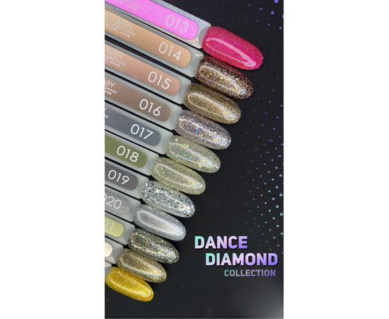 Зображення 3 Гель лак BABY Moon Dance Diamond №017 сріблясто-перлинний шиммерний, 6 мл, Об'єм (мл, г): 6, Колір: 017