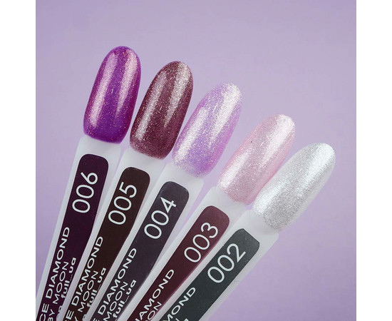 Зображення 3 Гель лак BABY Moon Dance Diamond №005 темно-рожевий вінтажний із дрібним шиммером, 6 мл, Об'єм (мл, г): 6, Колір: 005