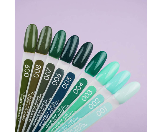 Изображение 3 Гель лак BABY Moon Green Sea №009 оливковый, 6 мл, Объем (мл, г): 6, Цвет: 009