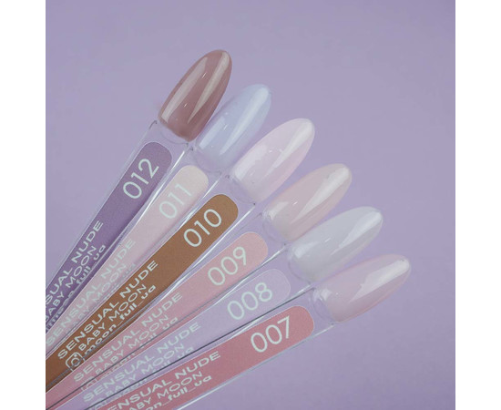 Зображення 3 Гель лак BABY Moon Sensual Nude №008 світло-бузковий, 6 мл, Об'єм (мл, г): 6, Колір: 008