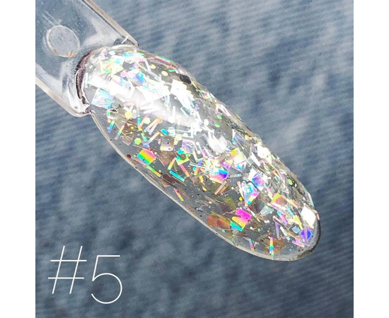 Изображение 2 Глиттерный гель SAGA GALAXY glitter №05, 8 мл, Объем (мл, г): 8, Цвет: 05