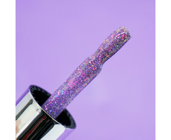 Изображение 3 Гель-лак светоотражающий SAGA Fiery Gel №17 фиолетовый, 9 мл, Объем (мл, г): 9, Цвет: 17