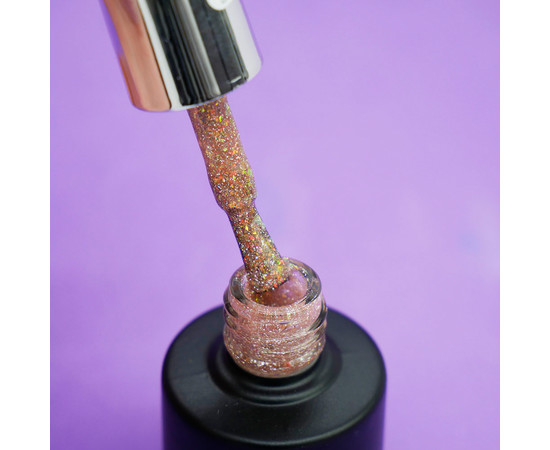 Зображення 2 Гель-лак світловідбивний SAGA Fiery Gel №20 золотий, 9 мл, Об'єм (мл, г): 9, Колір: 20