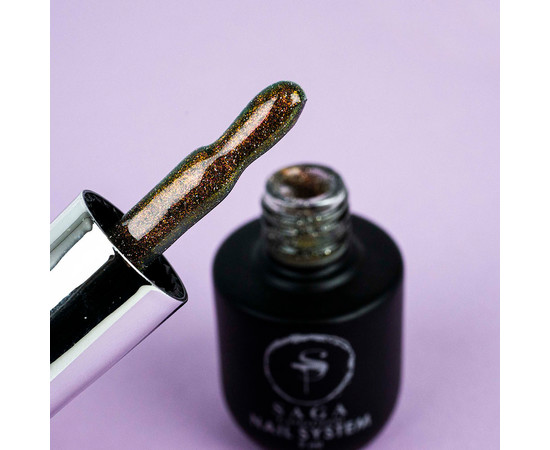 Зображення 3 Гель-лак світловідбивний SAGA Cat Chameleon №CC10 рожево-червоний, 8 мл, Об'єм (мл, г): 8, Колір: CC10