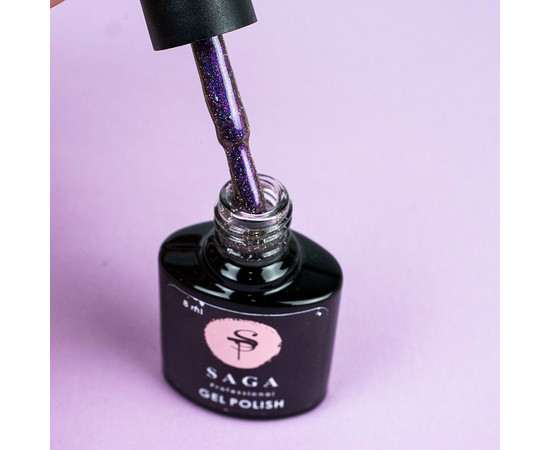 Зображення 2 Гель-лак світловідбиваючий SAGA Cat Chameleon №CC11 ультрафіолет, 8 мл, Об'єм (мл, г): 8, Колір: CC11