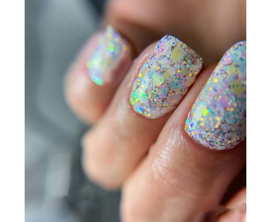 Зображення 2 Глітерний гель SAGA GALAXY glitter №09, 8 мл, Об'єм (мл, г): 8, Колір: 09