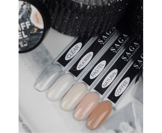 Зображення 3 Гель-желе SAGA Stiff Gel Pastel, 13 мл, Об'єм (мл, г): 13, Колір: Pastel