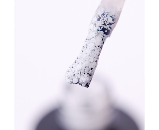 Зображення 2 Гель-лак SAGA Marmalade №06 прозорий з білими конфетті, 9 мл, Об'єм (мл, г): 9, Колір: 06