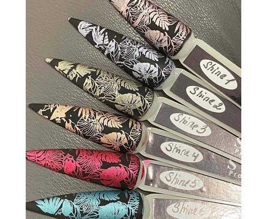 Изображение 3 Лак-краска для стемпинга SAGA Stamping Shine №05 малиновый перламутр, 8 мл, Объем (мл, г): 8, Цвет: 05