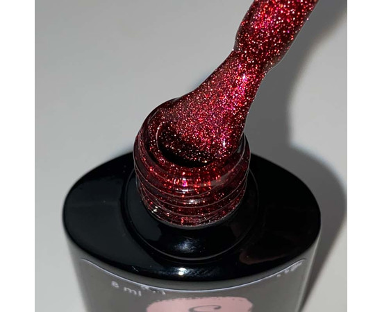 Зображення 3 Гель-лак світловідбивний SAGA Cat Chameleon №CC15 оранжево-червоний, 8 мл, Об'єм (мл, г): 8, Колір: CC15