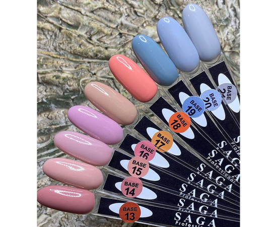 Изображение 3 База камуфлирующая SAGA Color Base №16 бледный лиловый, 30 мл, Объем (мл, г): 30, Цвет: 16
