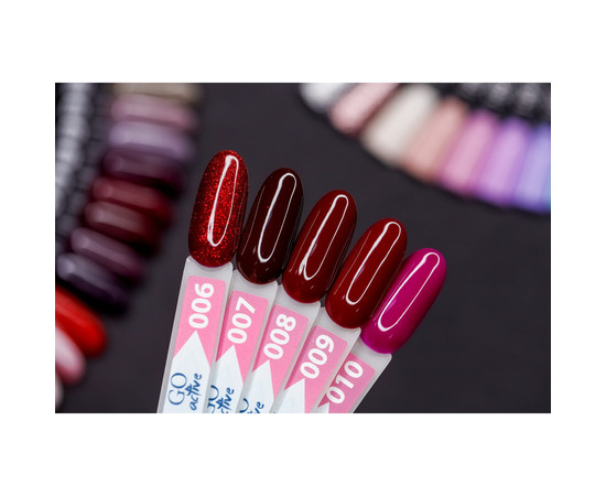 Изображение 3 Гель-лак GO Active 008 Beauty is Power бордо, 10 мл, Объем (мл, г): 10, Цвет: 008