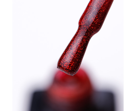 Зображення 2 Гель-лак GO Active 011 Now or Never червоно-теракотовий з червоними шиммерами, 10 мл, Об'єм (мл, г): 10, Колір: 011