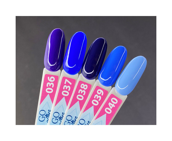 Изображение 4 Гель-лак GO Active 039 Never Stop Dreaming синий, 10 мл, Объем (мл, г): 10, Цвет: 039