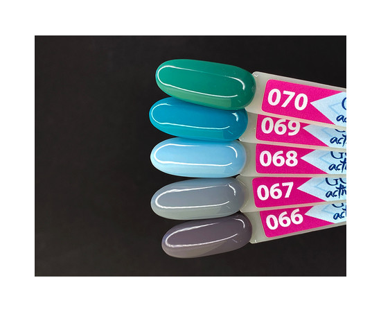 Изображение 4 Гель-лак GO Active 070 My Life My Rules серо-зеленый мох, 10 мл, Объем (мл, г): 10, Цвет: 070
