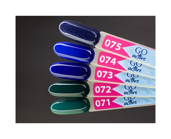 Изображение 4 Гель-лак GO Active 073 Now or Never синий, 10 мл, Объем (мл, г): 10, Цвет: 073