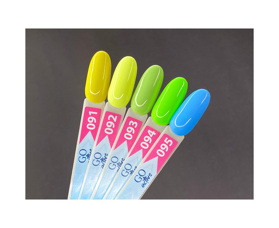 Изображение 4 Гель-лак GO Active 094 Yes You Can салатовый, 10 мл, Объем (мл, г): 10, Цвет: 094