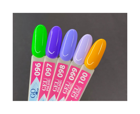 Изображение 4 Гель-лак GO Active 096 Beauty is Power яркий светло-зеленый, 10 мл, Объем (мл, г): 10, Цвет: 096