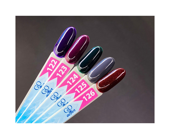 Изображение 4 Гель-лак GO Active 125 Find Your Way графитово-серый, 10 мл, Объем (мл, г): 10, Цвет: 125