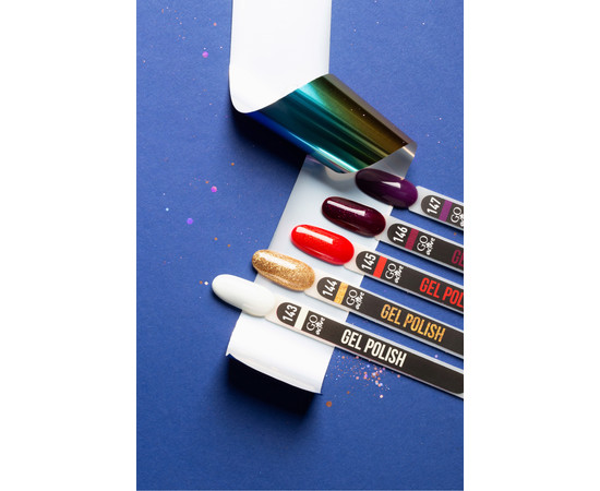 Изображение 2 Гель-лак GO Active 147 Live Free темный пурпурный, 10 мл, Объем (мл, г): 10, Цвет: 147