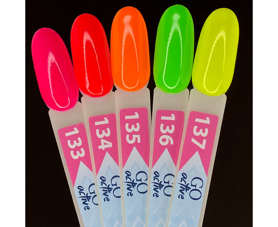 Изображение 3 Гель-лак GO Active 133 Just Be Happy сочный малиновый, 10 мл, Объем (мл, г): 10, Цвет: 133