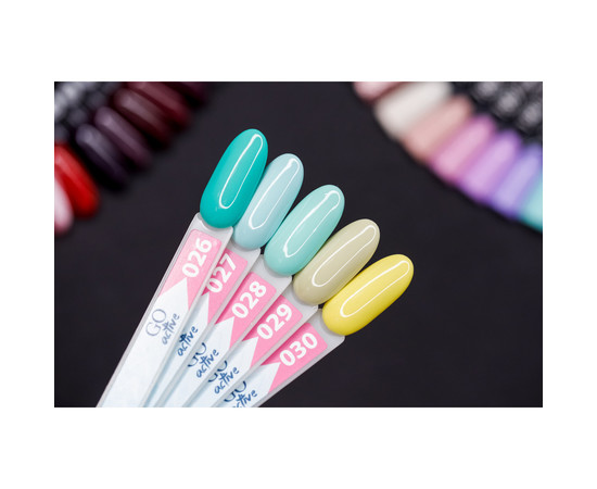 Изображение 3 Гель-лак GO Active 030 My Life My Rules желтый, 10 мл, Объем (мл, г): 10, Цвет: 030