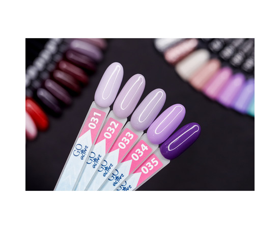 Изображение 3 Гель-лак GO Active 031 Train Hard нежно-сиреневый, 10 мл, Объем (мл, г): 10, Цвет: 031