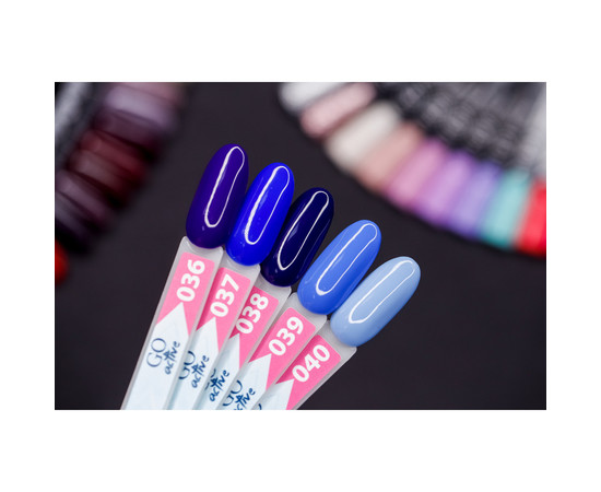 Изображение 3 Гель-лак GO Active 039 Never Stop Dreaming синий, 10 мл, Объем (мл, г): 10, Цвет: 039