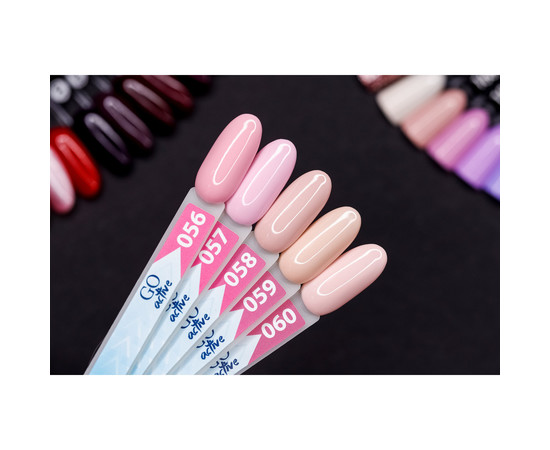 Изображение 3 Гель-лак GO Active 057 Be Yourself светлый розовый, 10 мл, Объем (мл, г): 10, Цвет: 057