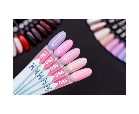 Зображення 3 Гель-лак GO Active 081 Train Hard лілово-бузковий, 10 мл, Об'єм (мл, г): 10, Колір: 081
